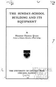 Cover of: The Sunday-school building and its equipment