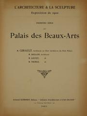Cover of: L' architecture & la sculpture à l'Exposition de 1900.