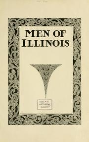 Cover of: Men of Illinois.