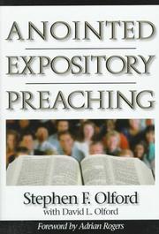 Cover of: Anointed expository preaching | Stephen F. Olford