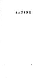 Cover of: Sanine