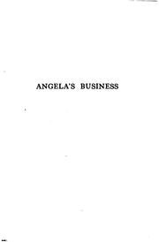 Cover of: Angela's business by Henry Sydnor Harrison