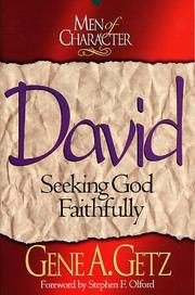 Cover of: David by Gene A. Getz