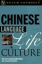 Cover of: Teach Yourself Chinese Language, Life, and Culture