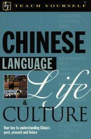 Cover of: Teach Yourself Chinese Language, Life, and Culture by Kenneth Wilkinson