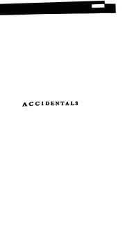 Cover of: Accidentals | Helen Mackay
