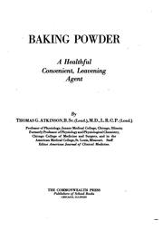 Baking powder by Thomas George Atkinson