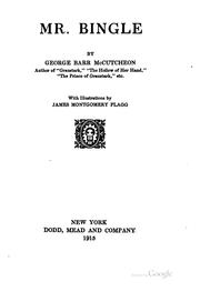 Cover of: Mr. Bingle by George Barr McCutcheon