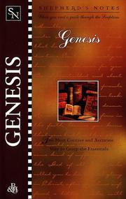 Cover of: Genesis