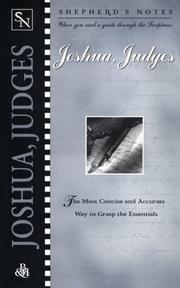 Cover of: Joshua, Judges