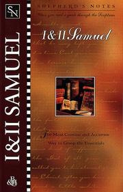 Cover of: I & II Second Samuel