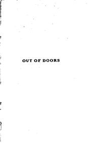Cover of: Out of doors | Emerson Hough