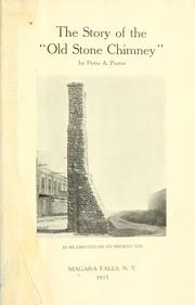 Cover of: The story of the "old stone chimney"