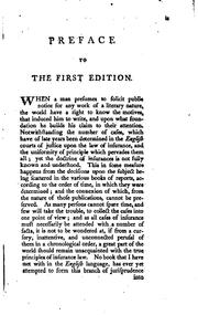 Cover of: A system of the law of marine insurances: with three chapters on bottomry, on insurances on lives, and on insurances against fire