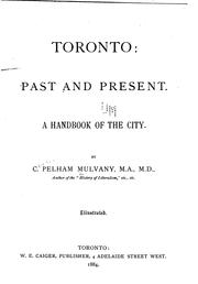 Cover of: Toronto: past and present. by Charles Pelham Mulvany