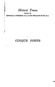 Cover of: Cinque Ports
