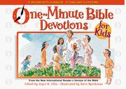 Cover of: One-Minute Bible Devotions for Kids: New International Readers Version