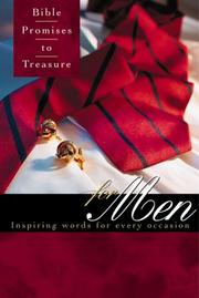 Cover of: Bible Promises to Treasure for Men: Inspiring Words for Every Occasion (Bible Promises to Treasure)