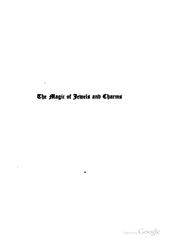 Cover of: The magic of jewels and charms