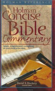 Cover of: Holman concise Bible commentary: simple, straightforward commentary on every book of the Bible