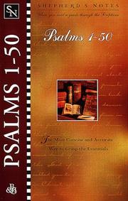 Cover of: Psalms 1-50.