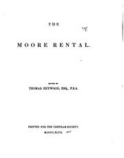 Cover of: The Moore rental. by Moore, Edward Sir
