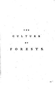 Cover of: The culture of forests by Andrew Emmerich