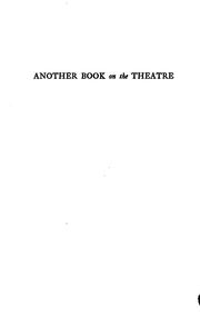 Cover of: Another book on the theatre.