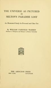 Cover of: The universe as pictured in Milton's Paradise lost by William Fairfield Warren