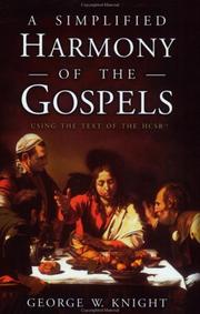 Cover of: A simplified harmony of the Gospels