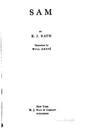 Cover of: Sam by E. J. Rath