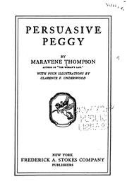Cover of: Persuasive Peggy