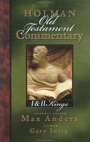 Cover of: Holman Old Testament Commentary: 1 & 2 Kings (Holman Old Testament Commentary)