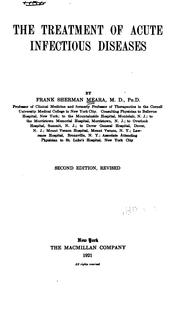 Cover of: The treatment of acute infectious diseases