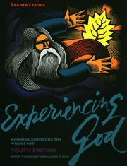 Cover of: Experiencing God - Youth Leader Guide