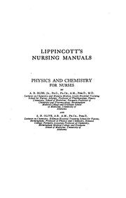 Cover of: A text-book of physics and chemistry for nurses by Andrew Richard Bliss