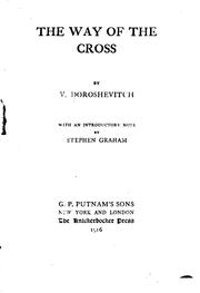 Cover of: The way of the cross by V. M. Doroshevich