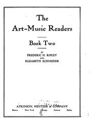 Cover of: The art-music readers by Frederic H. Ripley