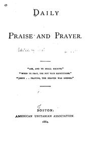 Cover of: Daily praise and prayer. | Rush R. Shippen