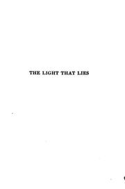 Cover of: The light that lies