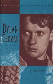 Dylan Thomas by Jacob Korg