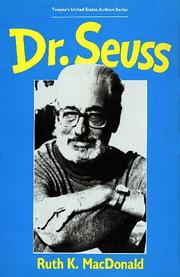 Cover of: Dr. Seuss by Ruth K. MacDonald