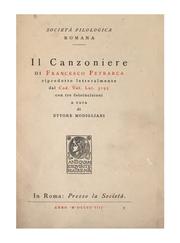 Cover of: Il canzoniere di Francesco Petrarca riprodotto letteralmente dal cod. vat. lat. 3195