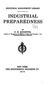 Cover of: Industrial preparedness