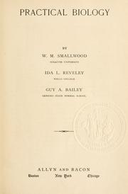 Cover of: Practical biology by William Martin Smallwood