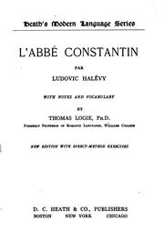 Cover of: L' abbé Constantin by Ludovic Halévy