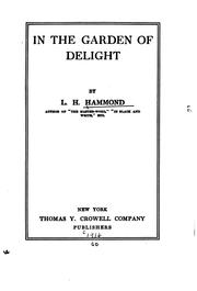 Cover of: In the garden of delight