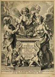 Cover of: De symbolis heroicis libri IX
