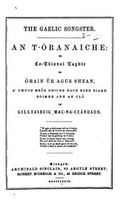 Cover of: The Gaelic songster. by Sinclair, Archibald - undifferentiated
