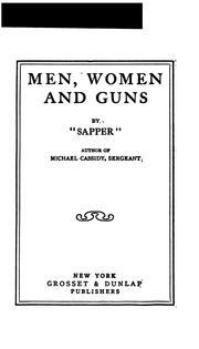 Cover of: Men, women and guns